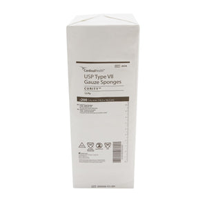 Cardinal Health Curity USP Type VII Gauze Sponge, 4 x 4 Inch, 12-Ply