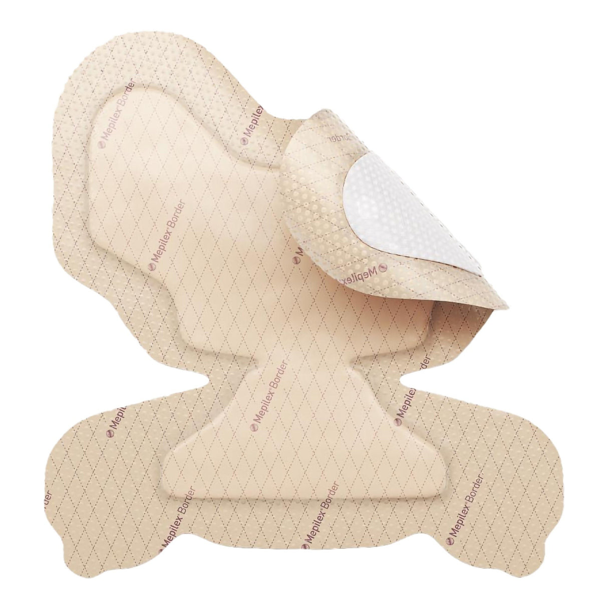 Molnlycke Mepilex Border Heel Foam Dressing, 8-3/5 x 9 Inch