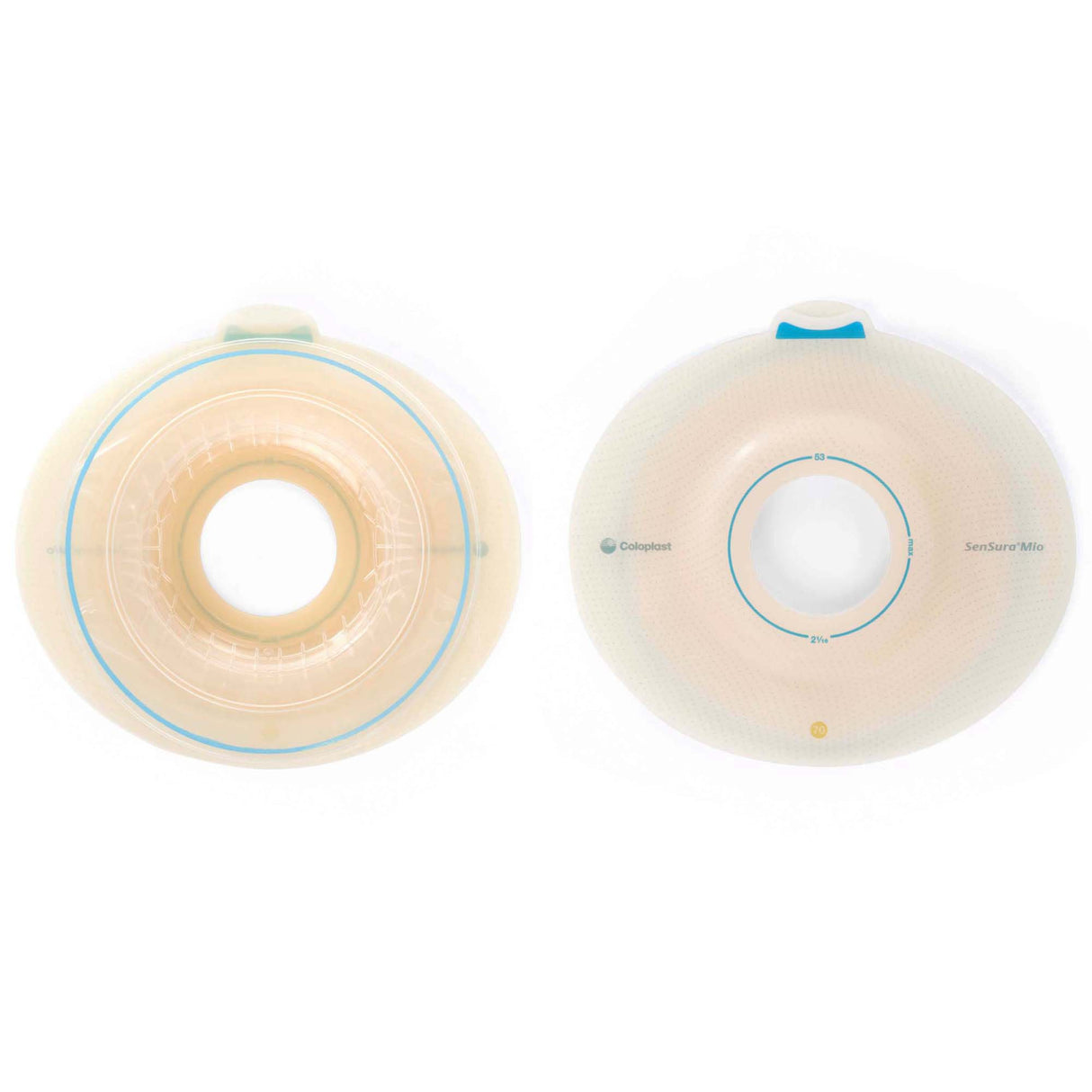 Coloplast SenSura Mio Convex Flex Ostomy Barrier, 35 mm Stoma Opening, Red Color Match - 16488-Box - LL Medico