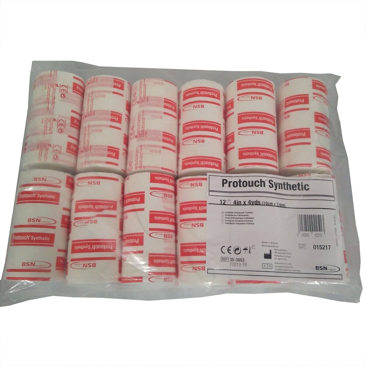 Protouch Synthetic Undercast Cast Padding, White, Synthetic, NonSterile - LL Medico