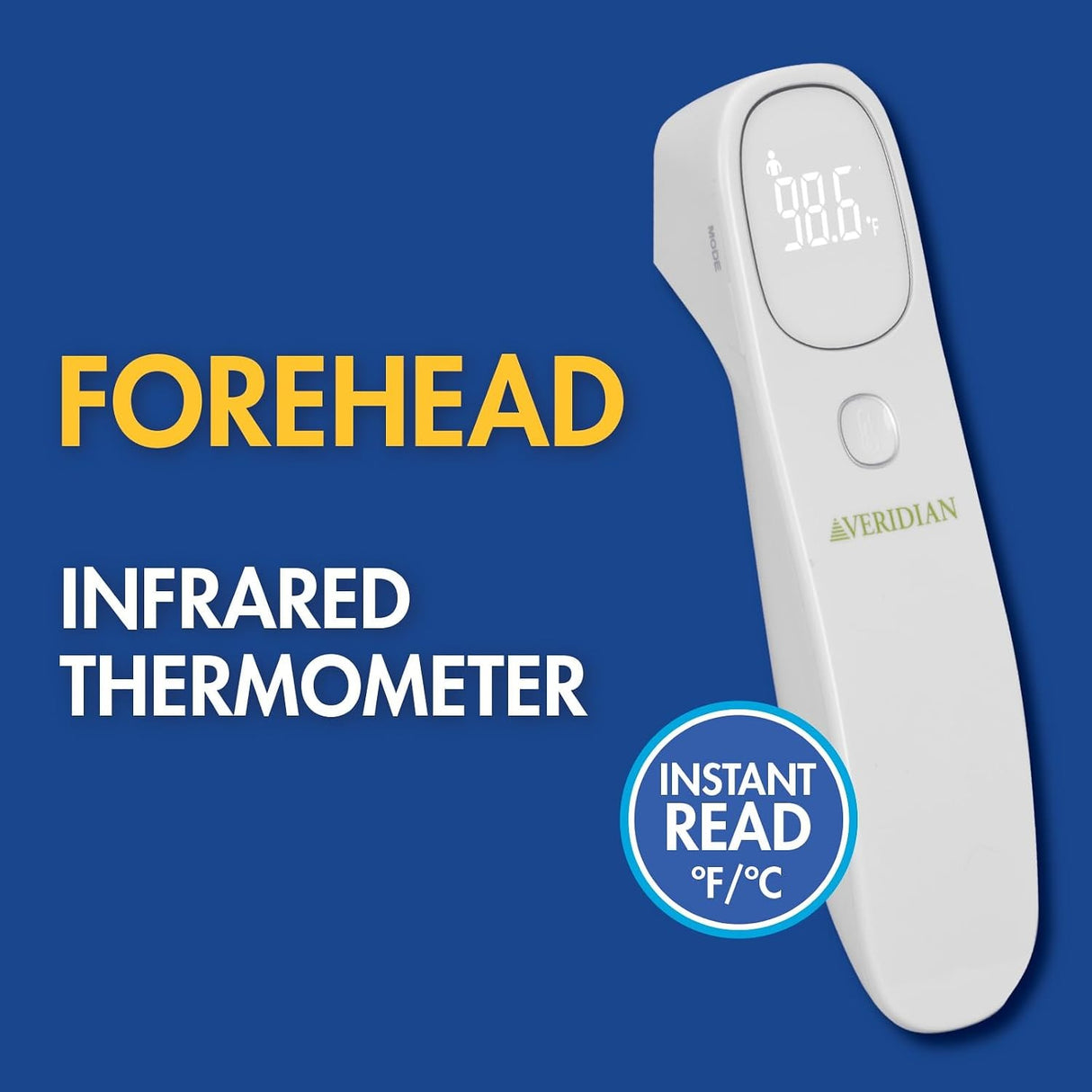 Veridian Non-Contact Infrared Skin Surface Thermometer