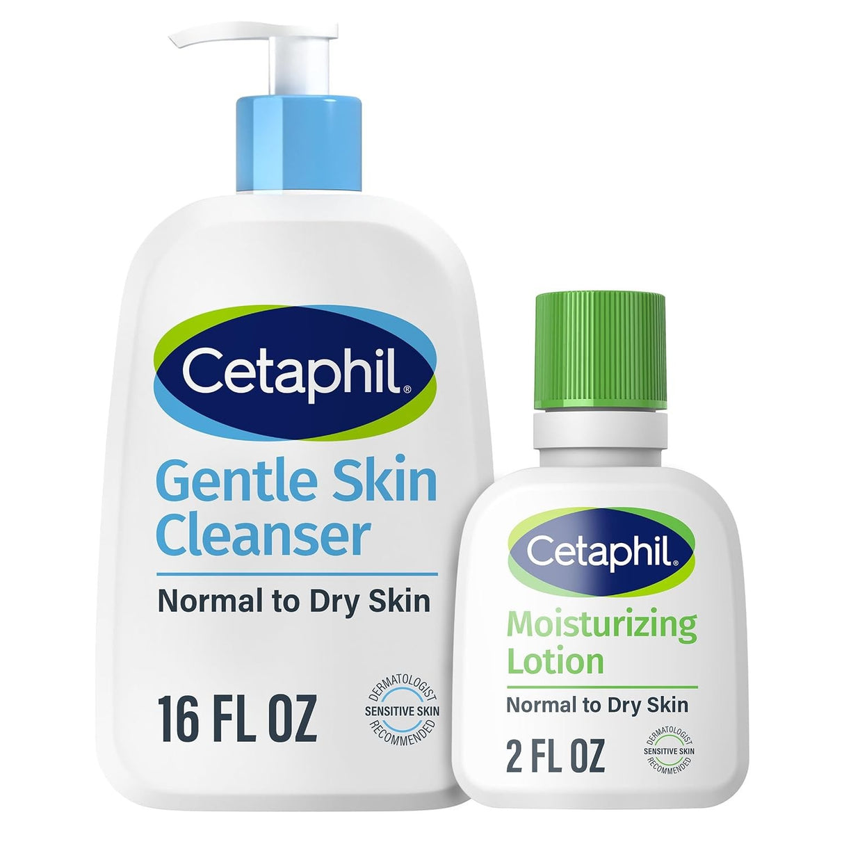 Cetaphil Gentle Skin Cleanser Lotion, Unscented, 16 fl oz