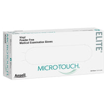 Ansell Micro-Touch Elite Vinyl Powder Free Medical Examination Gloves, 100 Pieces