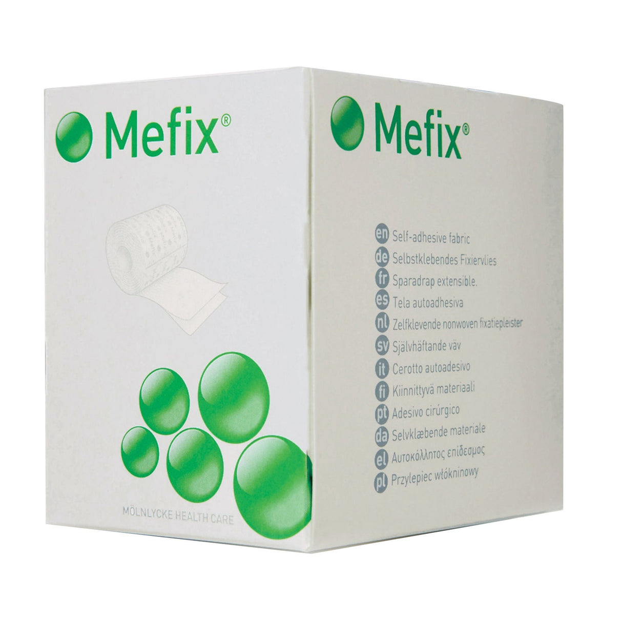 Molnlycke Mefix Nonwoven Dressing Retention Tape, 1 Inch x 11 Yard