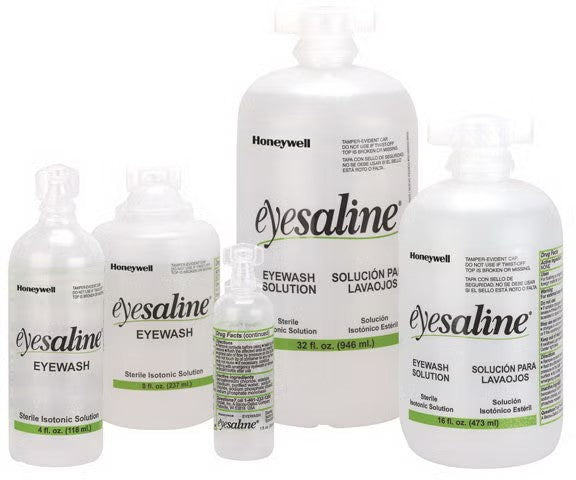 Honeywell Eyesaline Personal Eyewash Solution, 16 oz Bottle - 32-000454-0000-H5 - LL Medico