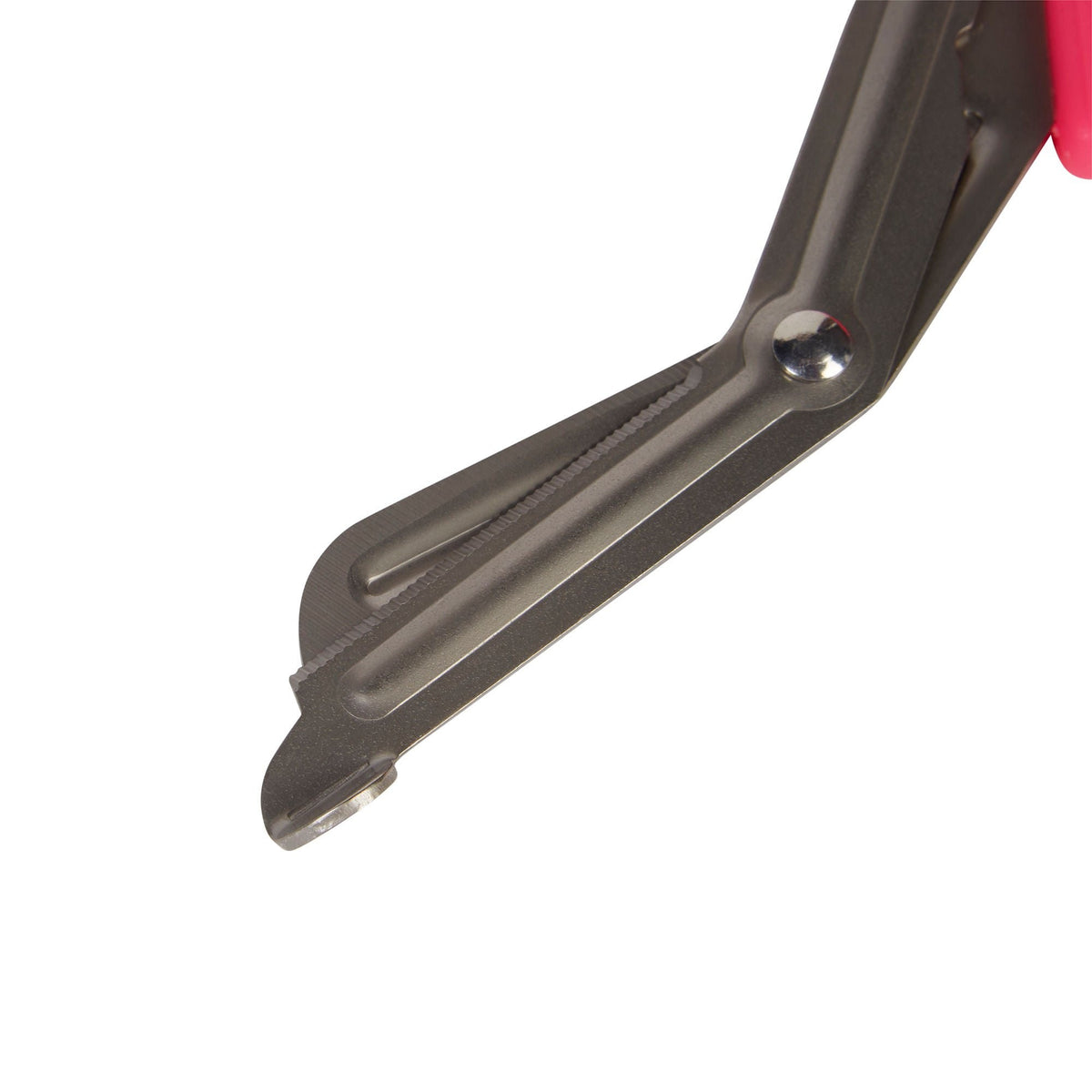 McKesson Medicut Trauma Shears, Pink, 7.25" Length, Stainless Steel, NonSterile, Finger Ring Handle, Blunt Tip - 320NPMM - LL Medico