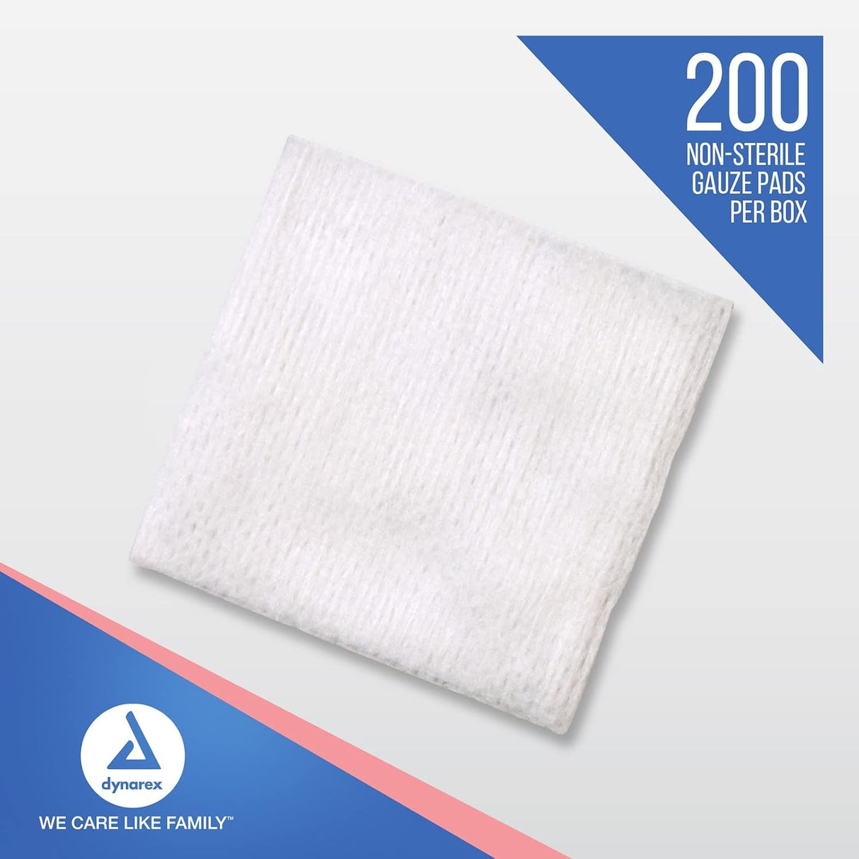 dynarex Nonwoven Sponge, 2 x 2 Inch, 4-Ply
