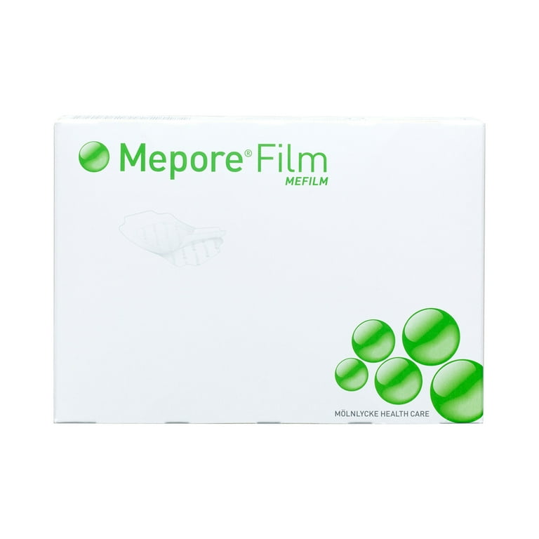 Mepore Film Transparent Film Dressing, 2-2/5 x 2-3/5 Inch