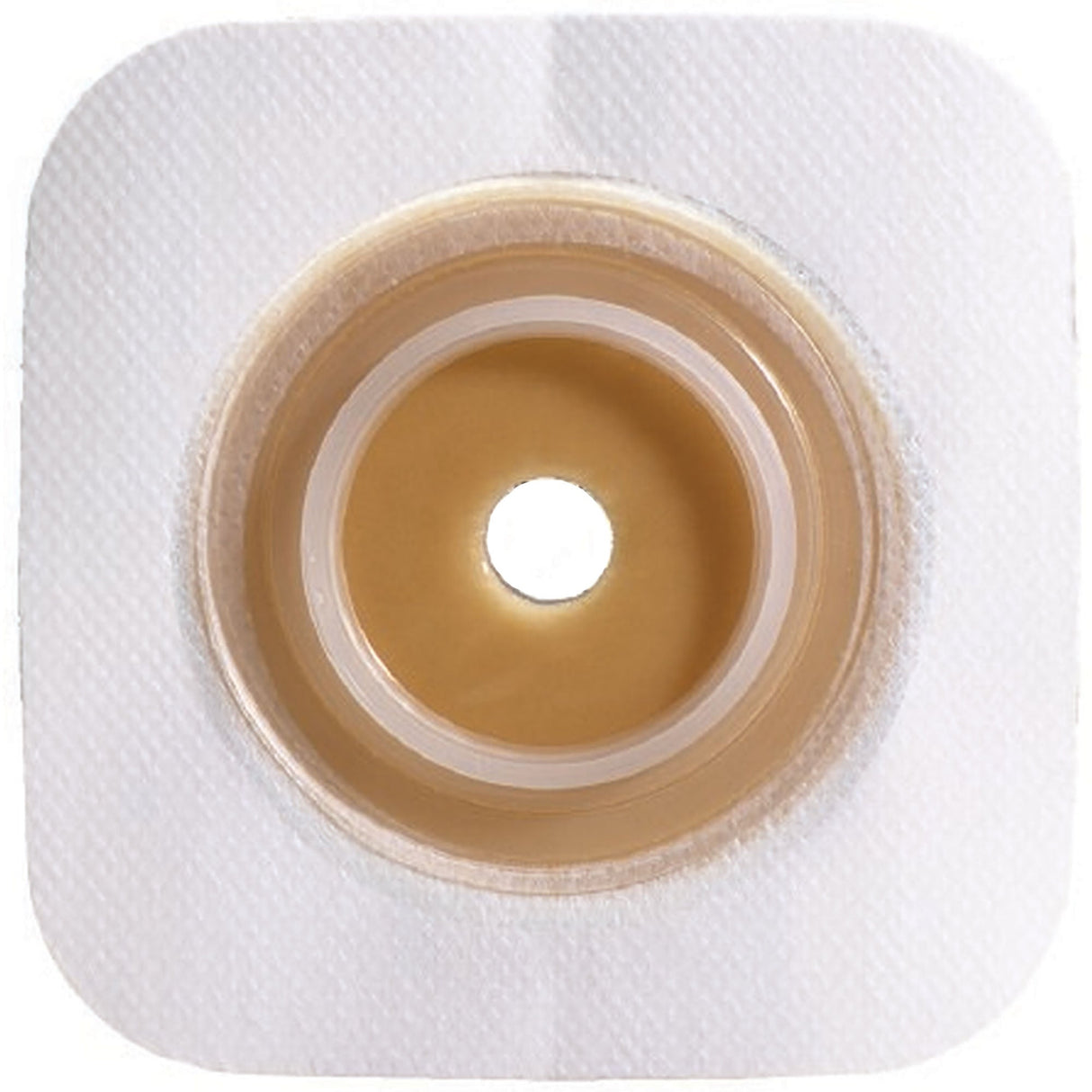 ConvaTec Sur-Fit Natura Stomahesive Two-Piece Skin Barrier, Tan, Cut-to-Fit 1 7/8 to 2 1/2", 70mm Flange, 5" x 5" - 125266 - LL Medico