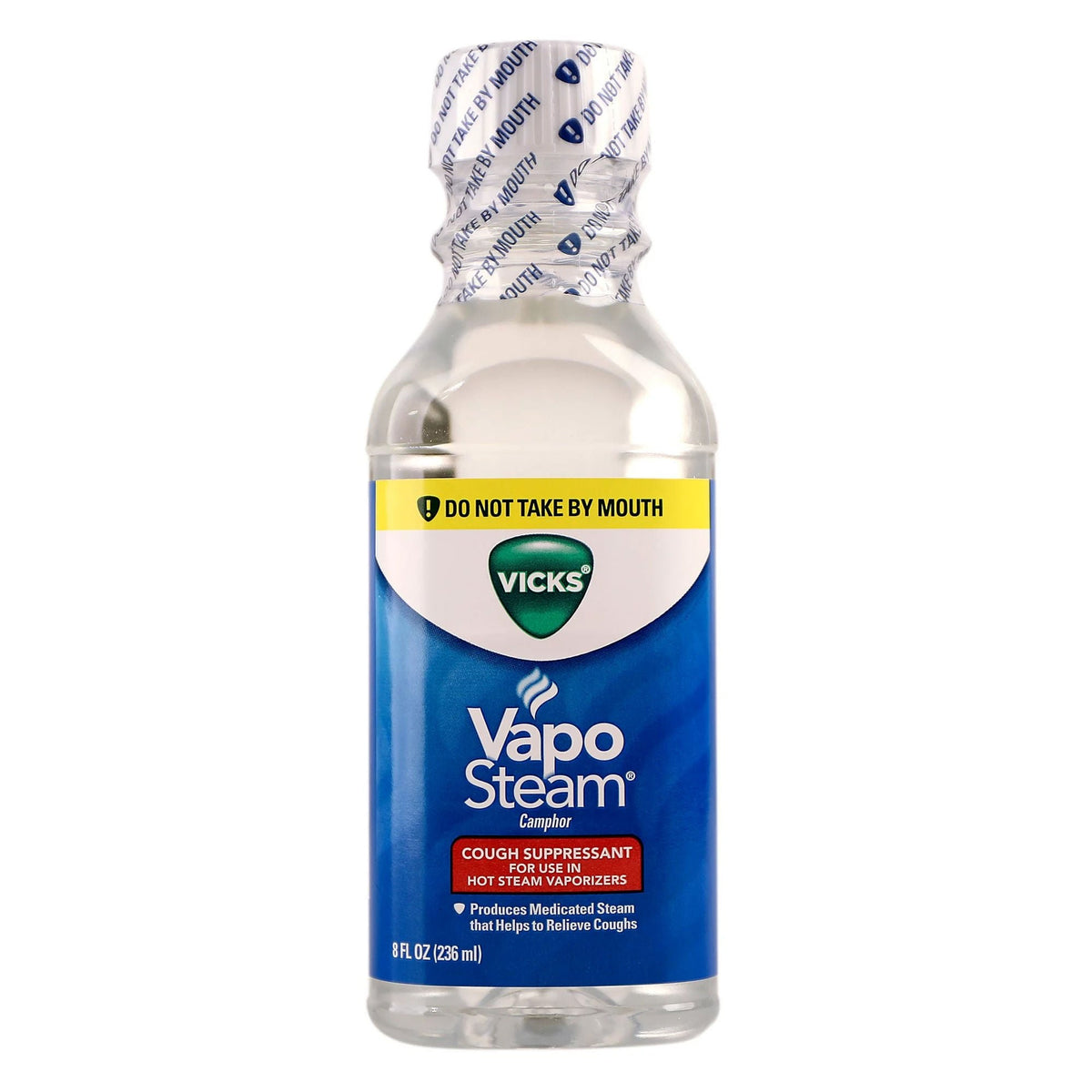 Vicks VapoSteam Cough Suppressant Inhalation Solution, Camphor, 8 oz - 32878580008 - LL Medico