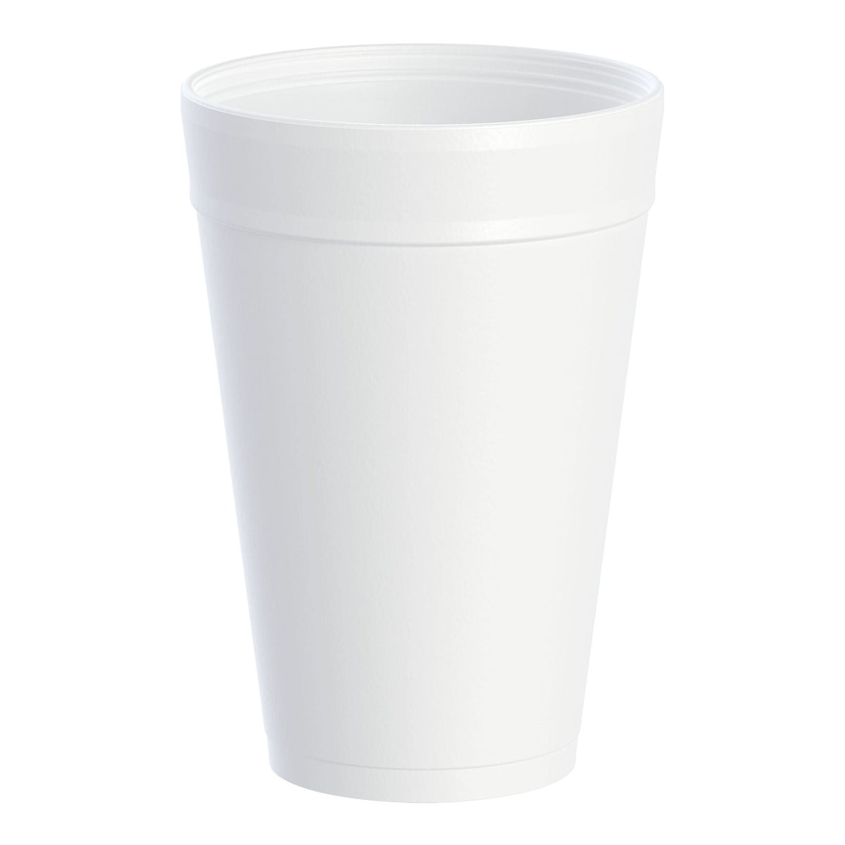 Dart J Cup, Insulated Drinking Cup, White, Styrofoam, 32 oz - 32TJ32 - LL Medico