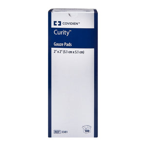 Cardinal Health Curity Sterile Gauze Sponge, 2 x 2 Inch, 12-Ply