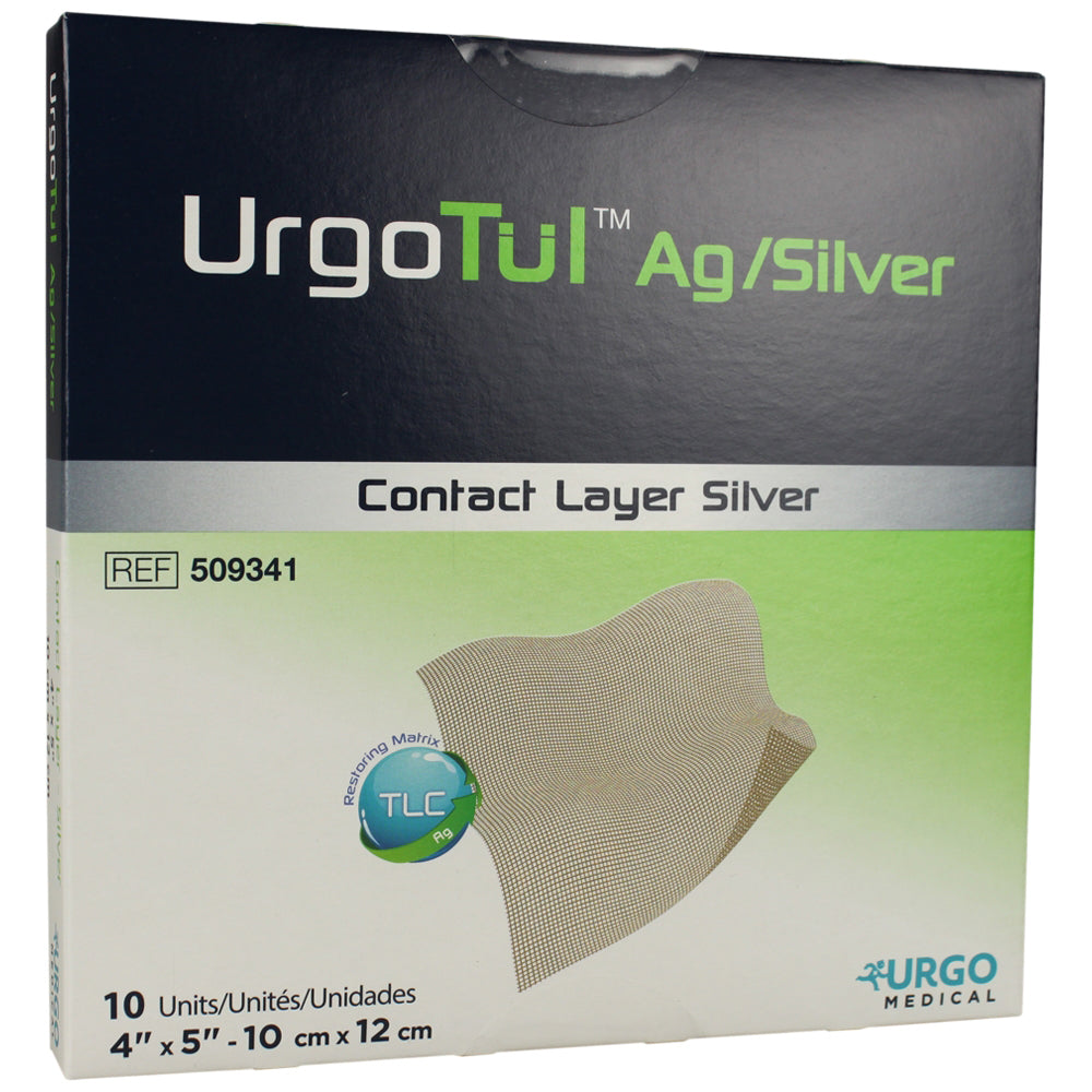 Urgo Restore Silver Wound Contact Layer Dressing, 6 x 8 Inch