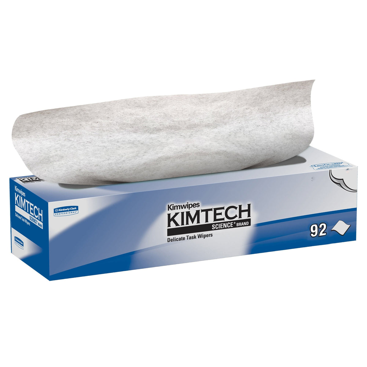 Kimtech Science Kimwipes, Delicate Task Wipes, Light Duty, White, 2-Ply Tissue, NonSterile, Disposable, 14.7" x 16.6" - 34721 - LL Medico