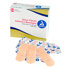 Dynarex Sheer Adhesive Strip, 1 x 3 inch