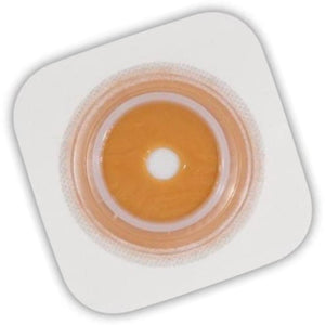 Sur-Fit Natura Flex Ostomy Skin Barrier, Stomahesive Pre-Cut, 57 mm Flange, 1 3/4" (45 mm) Opening, 5" x 5", Box of 10 - 125277-Box - LL Medico