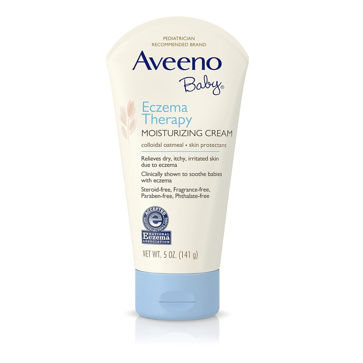 Aveeno Baby Eczema Therapy Moisturizing Cream, Unscented, 5 oz Tube
