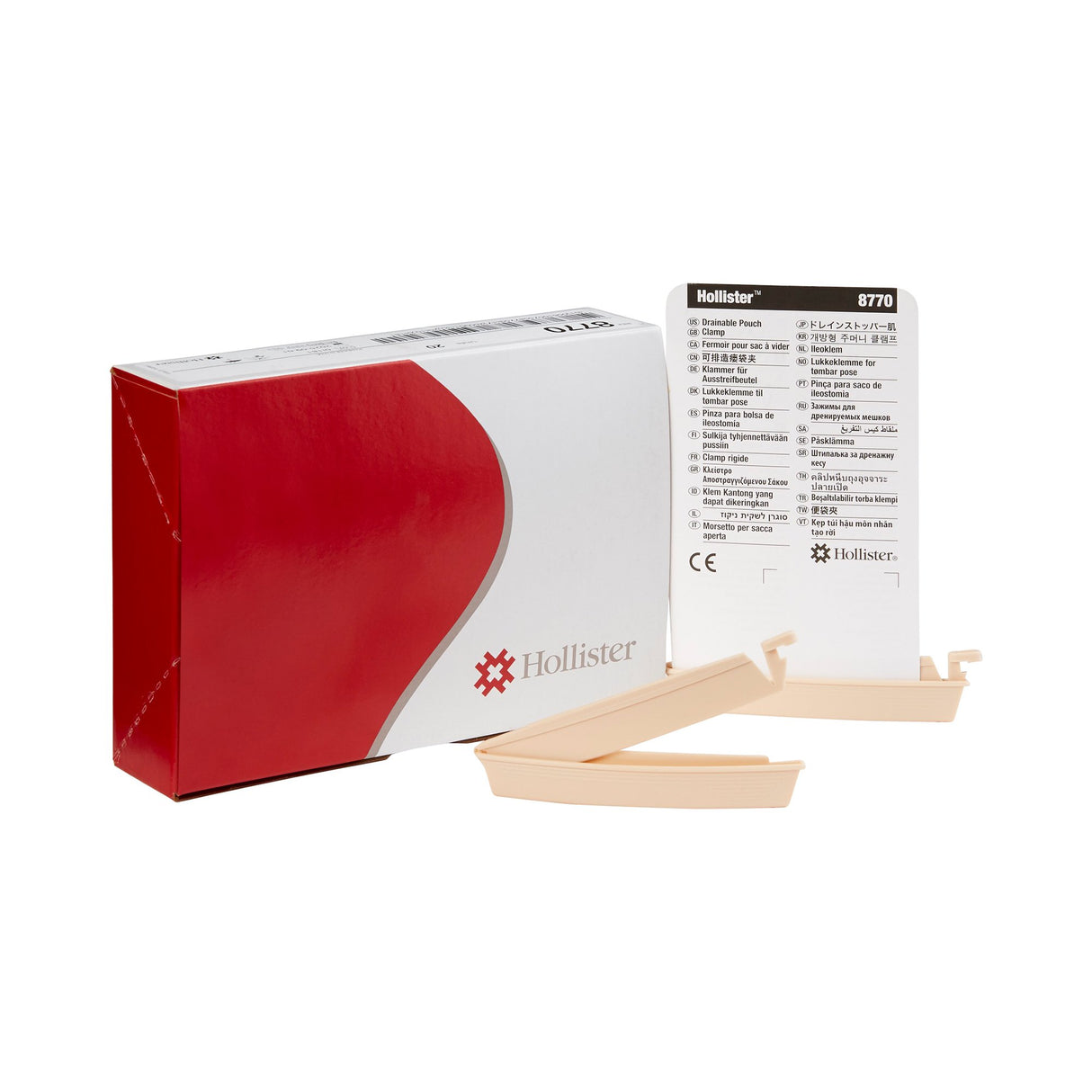 Hollister Drainable Pouch Clamp - 8770-Single - LL Medico