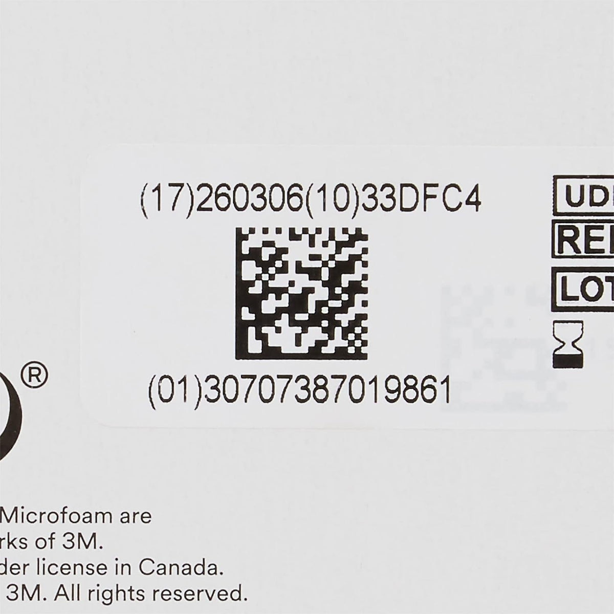 3M Microfoam Surgical Tape, Non-Sterile, White, 3" x 5.5 Yard - 1528-3-Single - LL Medico