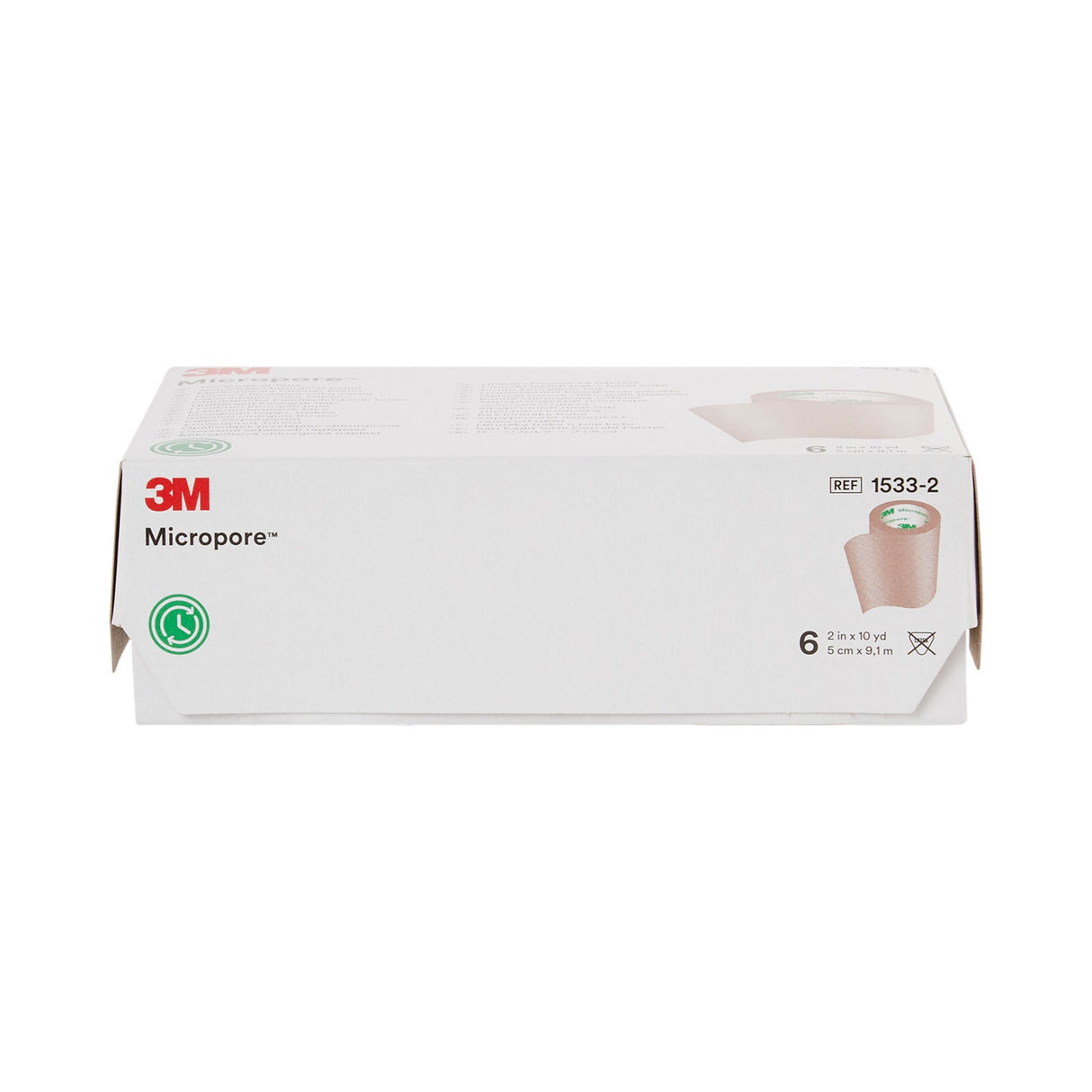 3M Micropore Paper Medical Tape, 2 Inch x 10 Yard, Tan