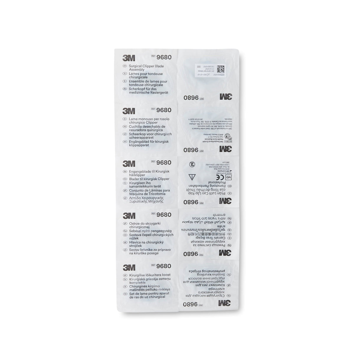 3M Surgical Clipper Blade, Universal, 36.4 mm - 9680-Case - LL Medico