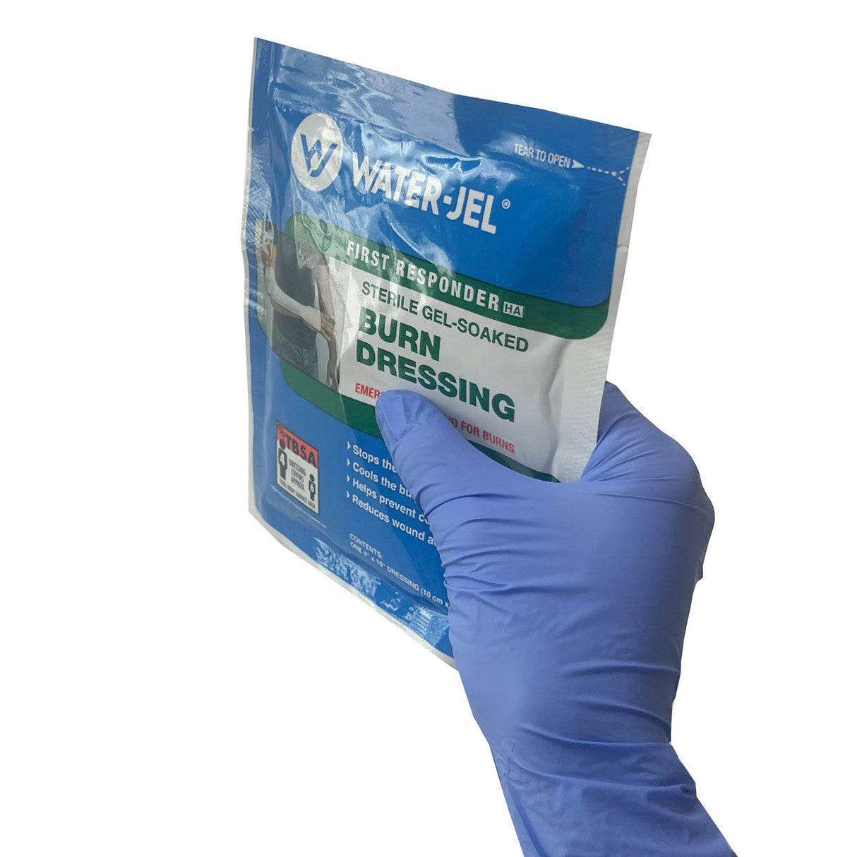 Water-Jel First Responder Burn Dressing, 4 x 16 Inch