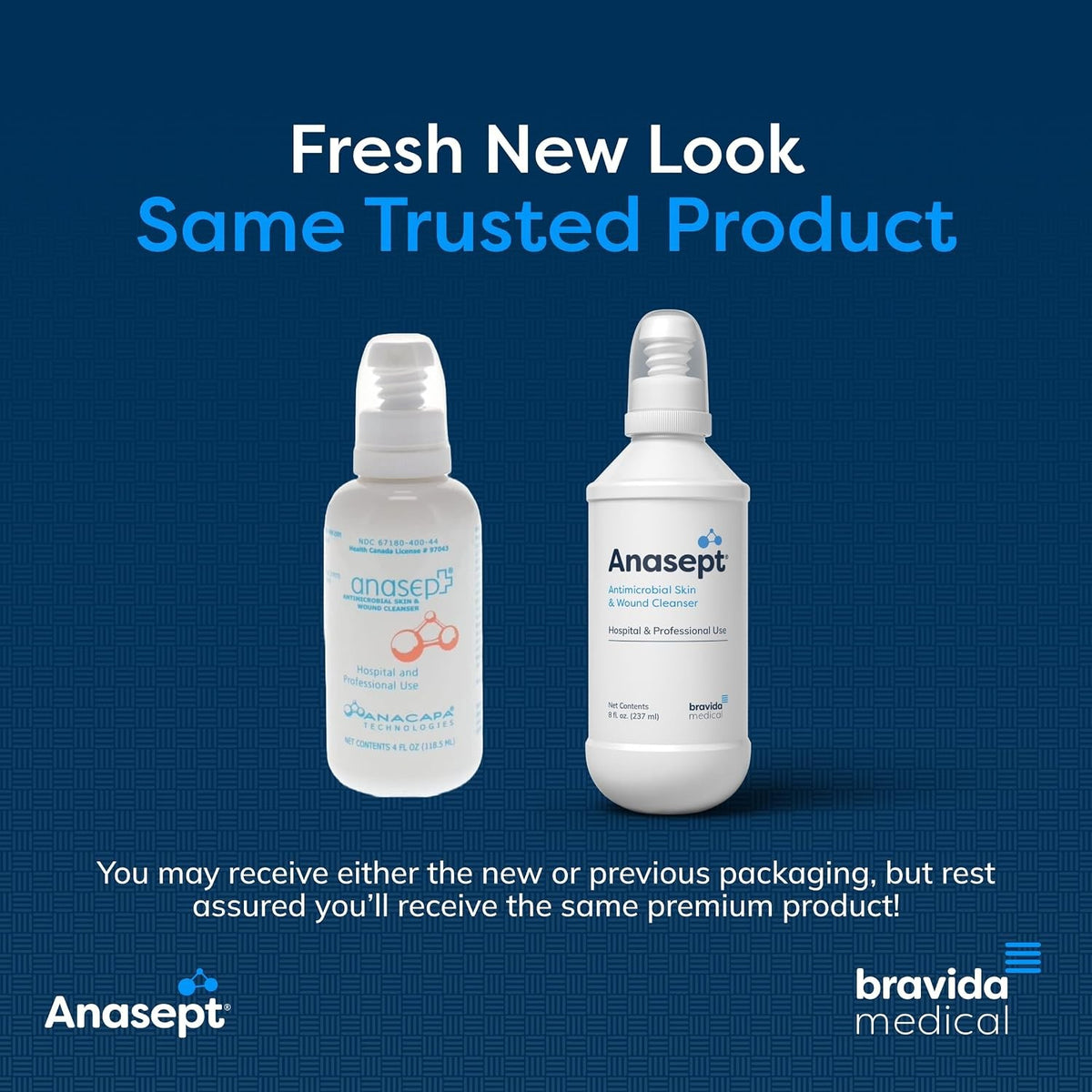 Anasept Anasep Antimicrobial Skin & Wound Cleanser, Non-Sterile, 4 fl oz - 4004C - LL Medico