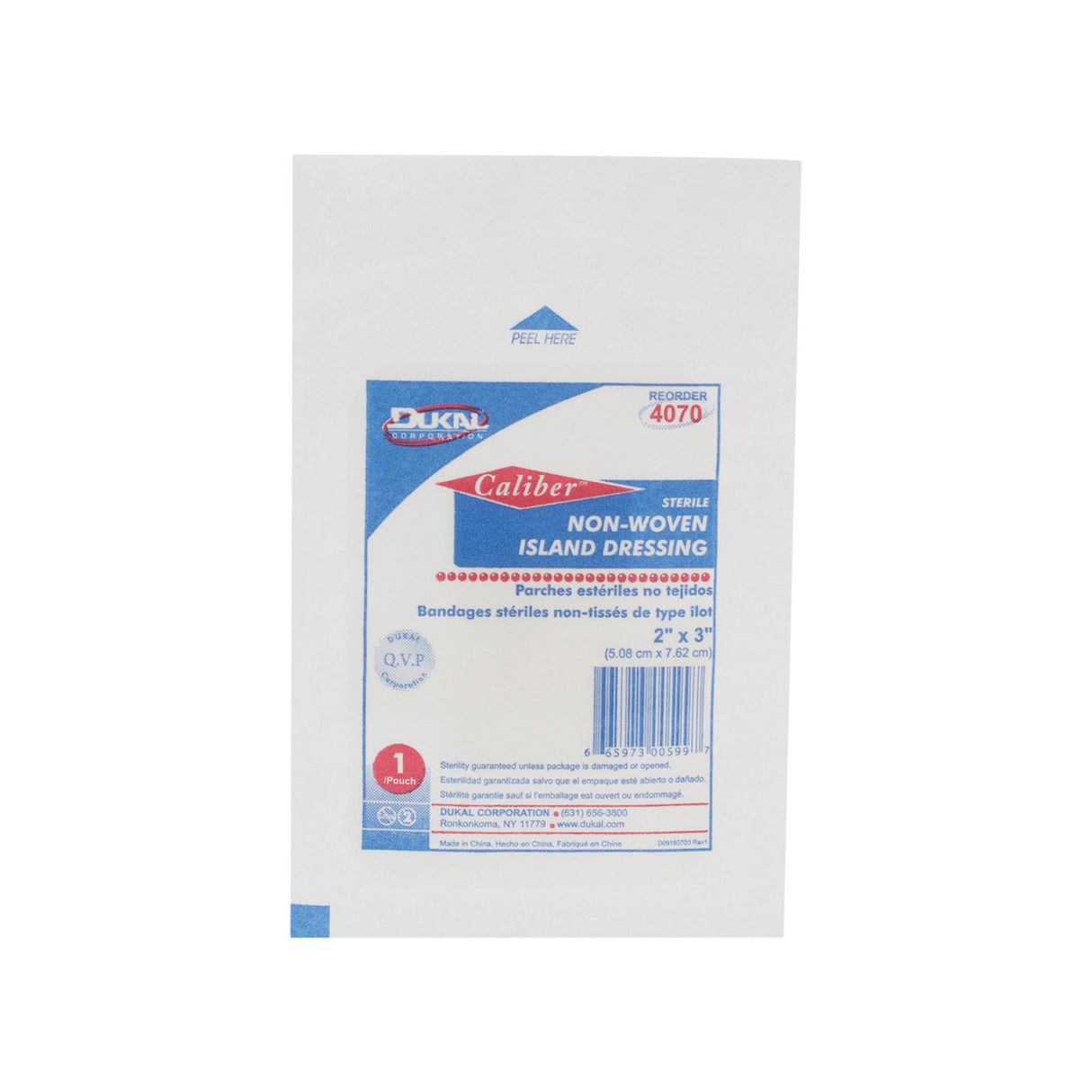 Dukal Island Dressing, 2 x 3 Inch