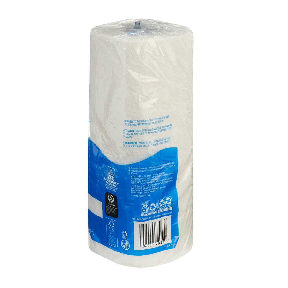 Scott Kitchen Paper Towel, Perforated Roll, White, Paper, 8.8" x 11" - 41482 - LL Medico