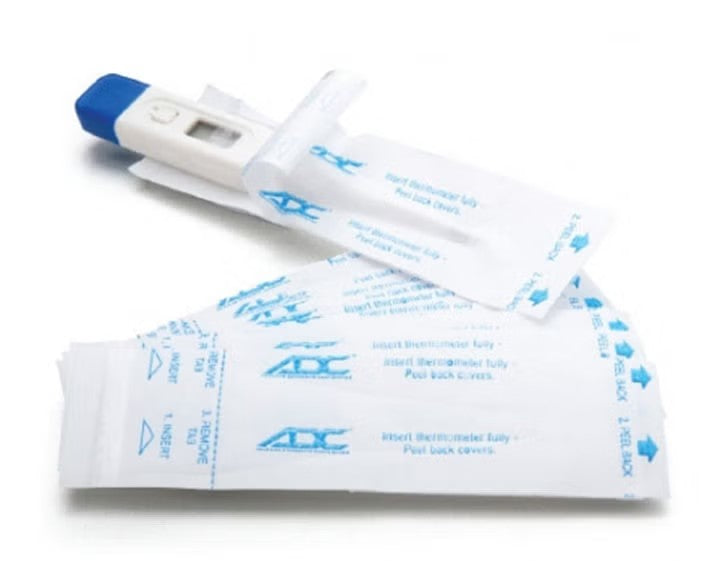 ADC Thermometer Probe Covers, Axillary/Oral/Rectal, 50 Count
