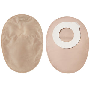 ConvaTec Esteem Synergy+ Two-Piece Pouch, Closed, Transparent, 8-Inch, with Filter