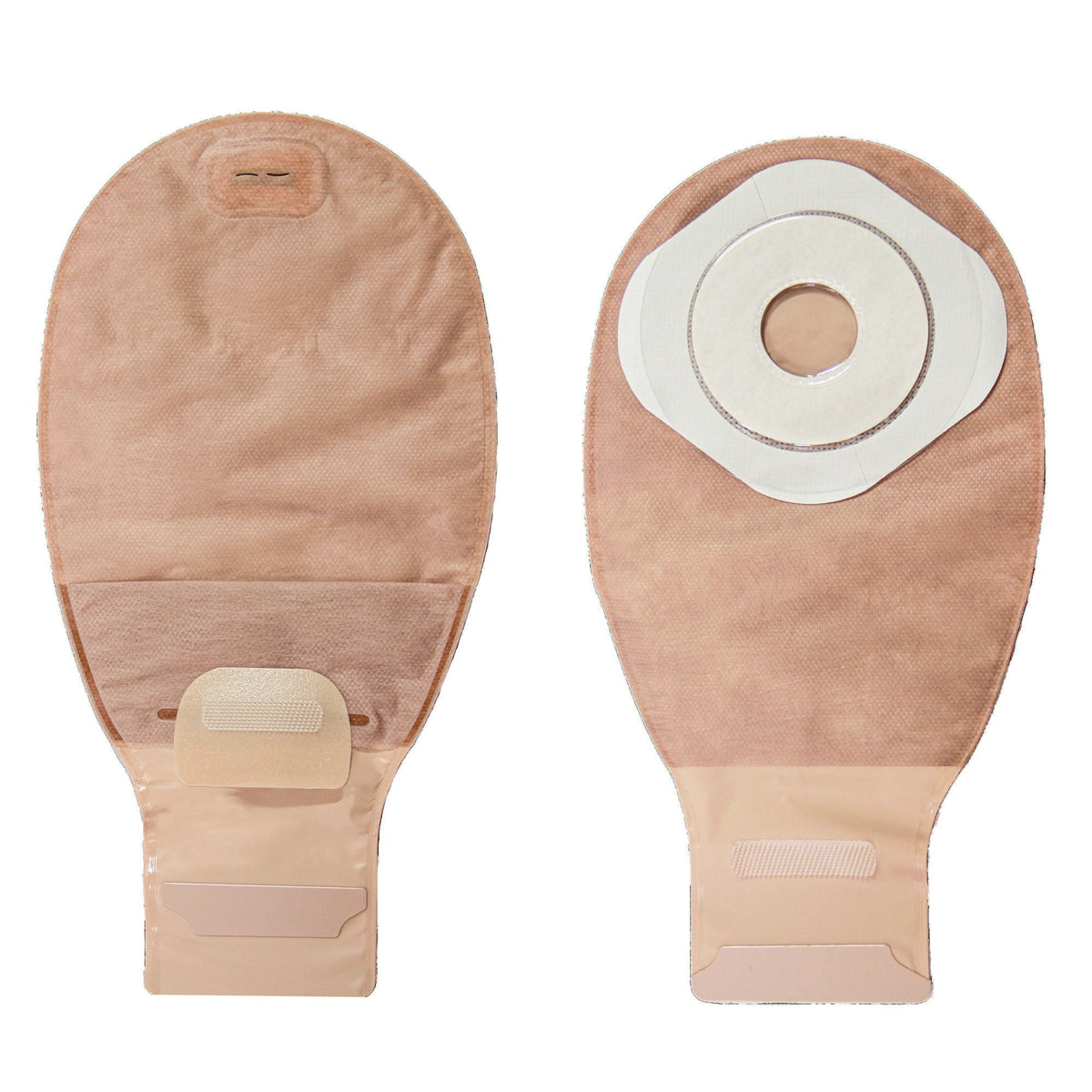 ConvaTec Esteem+ One-Piece Pouch, Flat, Cut-to-Fit, Transparent, 12-Inch, with Filter