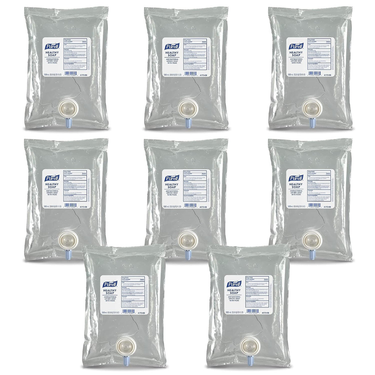 Purell Healthy Soap Antibacterial Lotion Soap with PCMX, 1,000 mL Dispenser Refill Bag