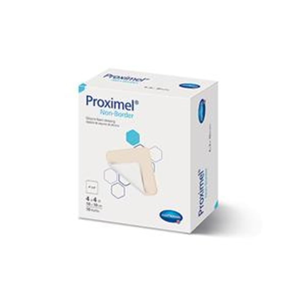 Proximel Basic Non-Border Foam Dressing, 6 x 6 Inch