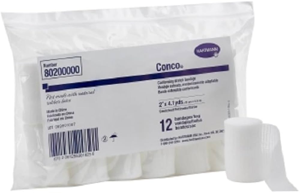 Conco Conforming Bandage, 2 Inch x 4-1/10 Yard, One-Ply