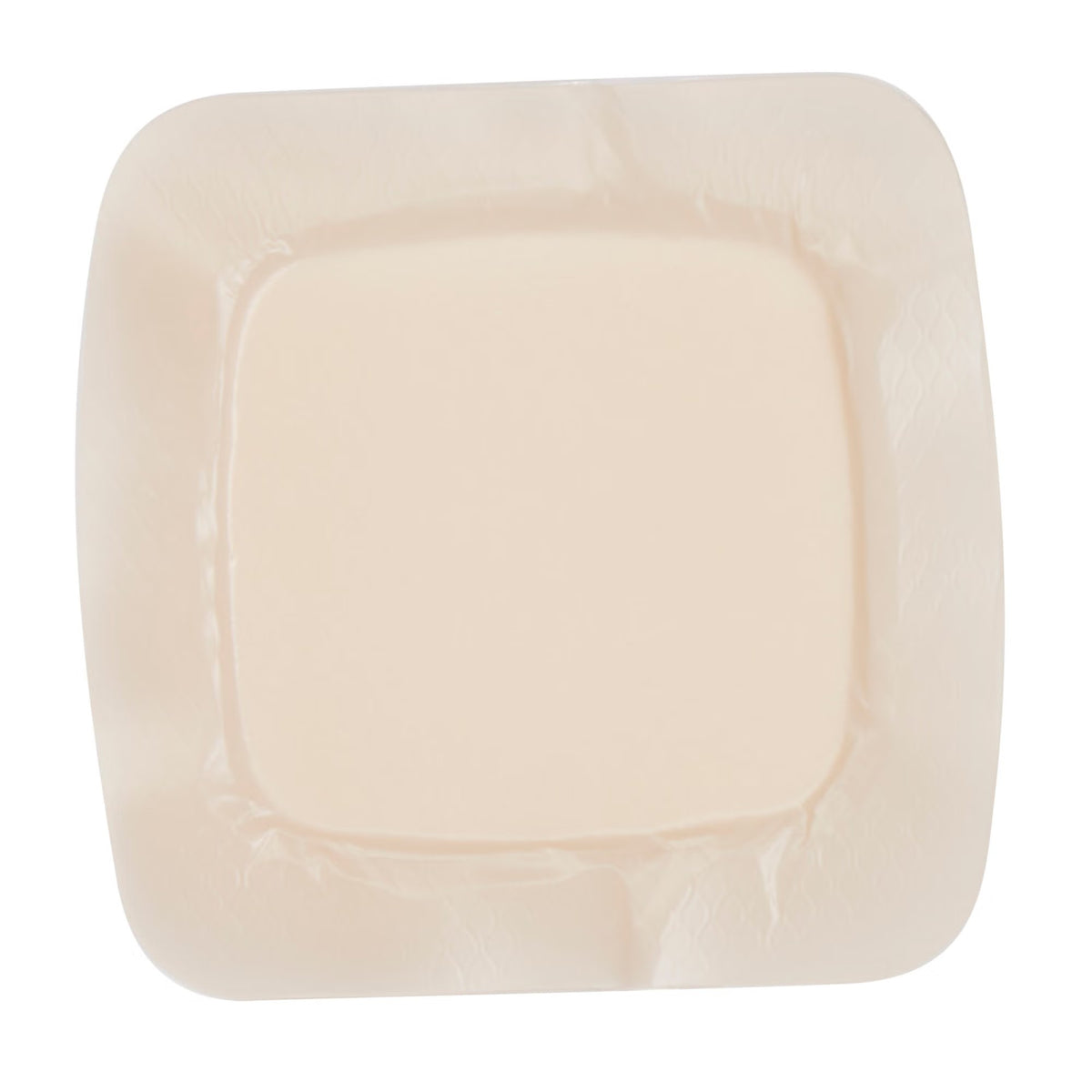 Aquacel Foam Dressing with Border, Silicone Adhesive, 4 x 4", Waterproof Film Backing, Square, Tan, Sterile - 420680-Single - LL Medico