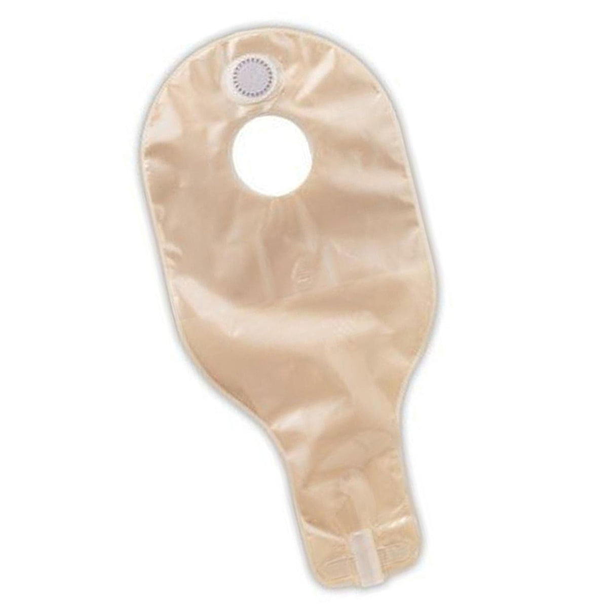 Sur-Fit Natura Two-Piece Ostomy Pouch, Drainable, Transparent with Filter, 14", Box of 5 - 420695 - LL Medico