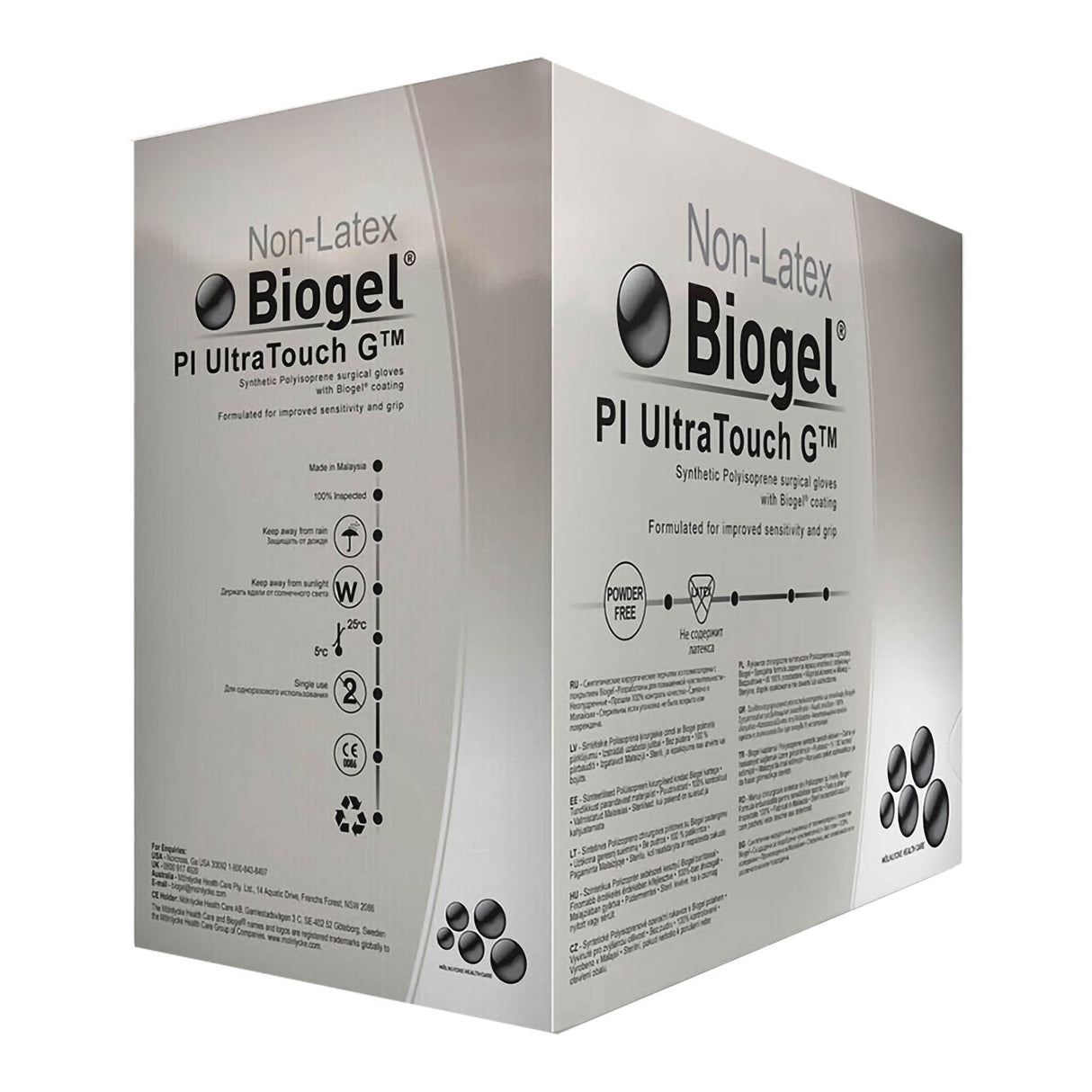 Biogel PI UltraTouch G Polyisoprene Surgical Glove, Straw