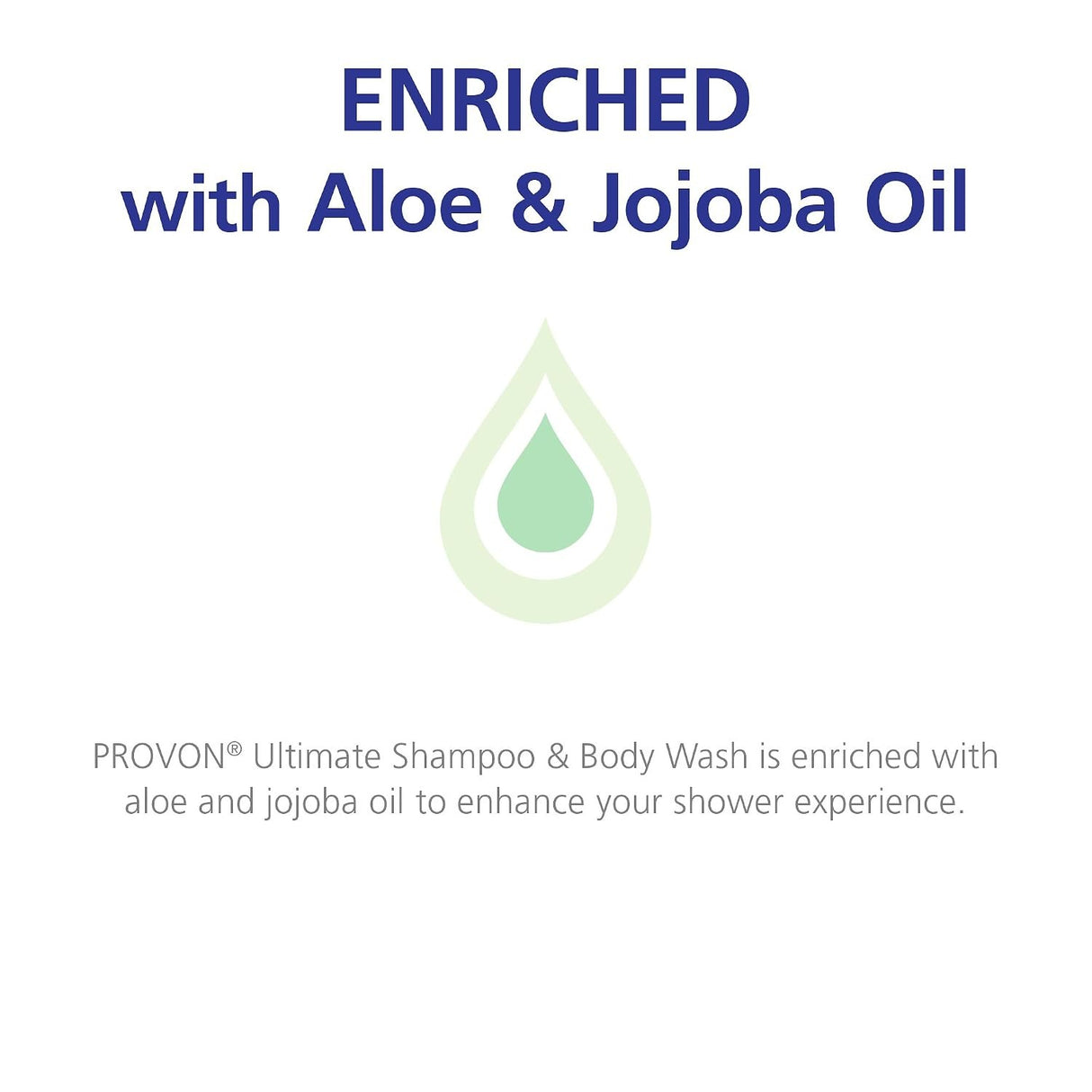 Provon Ultimate Shampoo & Body Wash, Herbal Scent, 8 fl oz