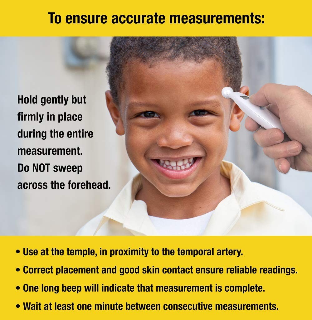 ADC Adtemp Temporal Contact Thermometer