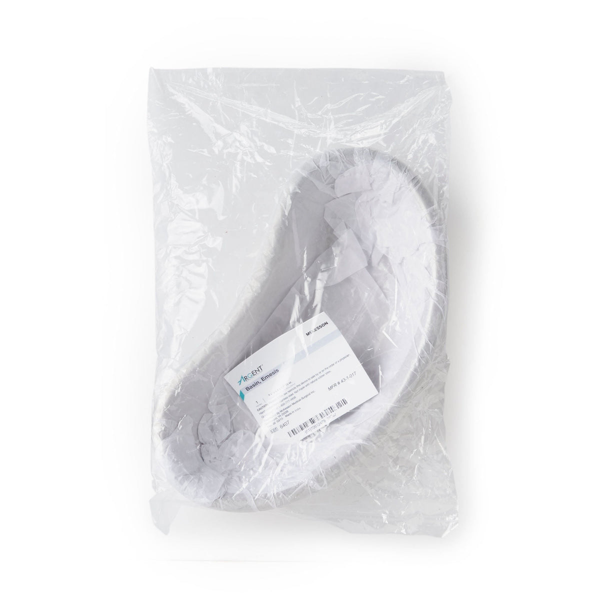 Emesis Basin McKesson Silver 20 Oz. Stainless Steel Reusable