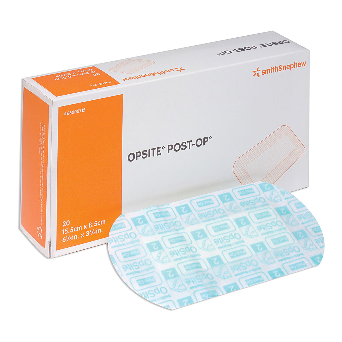 Smith & Nephew OpSite Post Op Transparent Film Dressing with Pad, Sterile - 66000712 - LL Medico