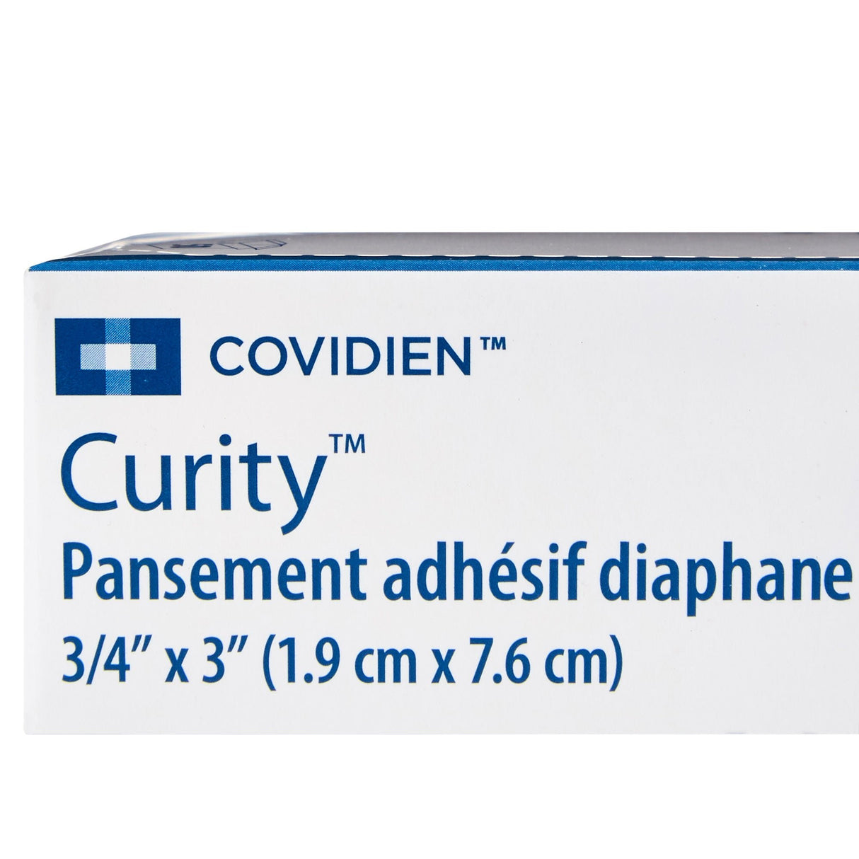 Cardinal Health Curity Sheer Adhesive Strip, ¾ x 3 Inch