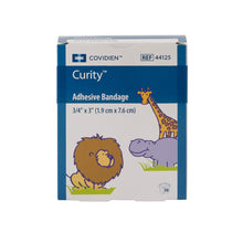 Cardinal Health Curity Zoo Design Adhesive Strip, ¾ x 3 Inch