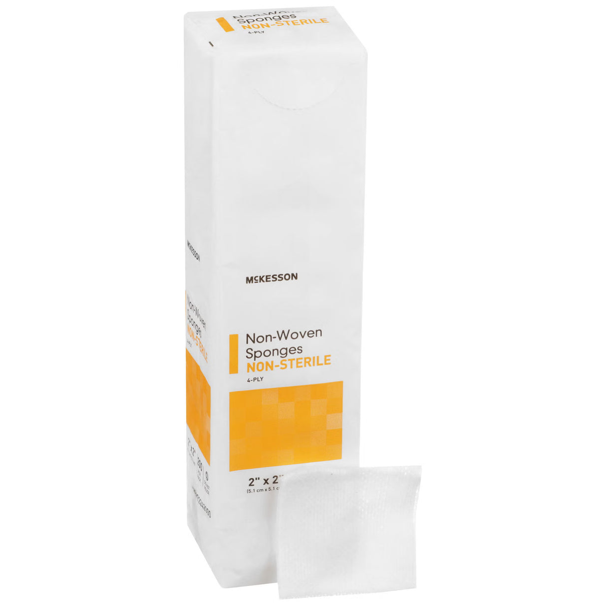 McKesson Sterile Nonwoven Sponge, 2 x 2 Inch, Four Ply