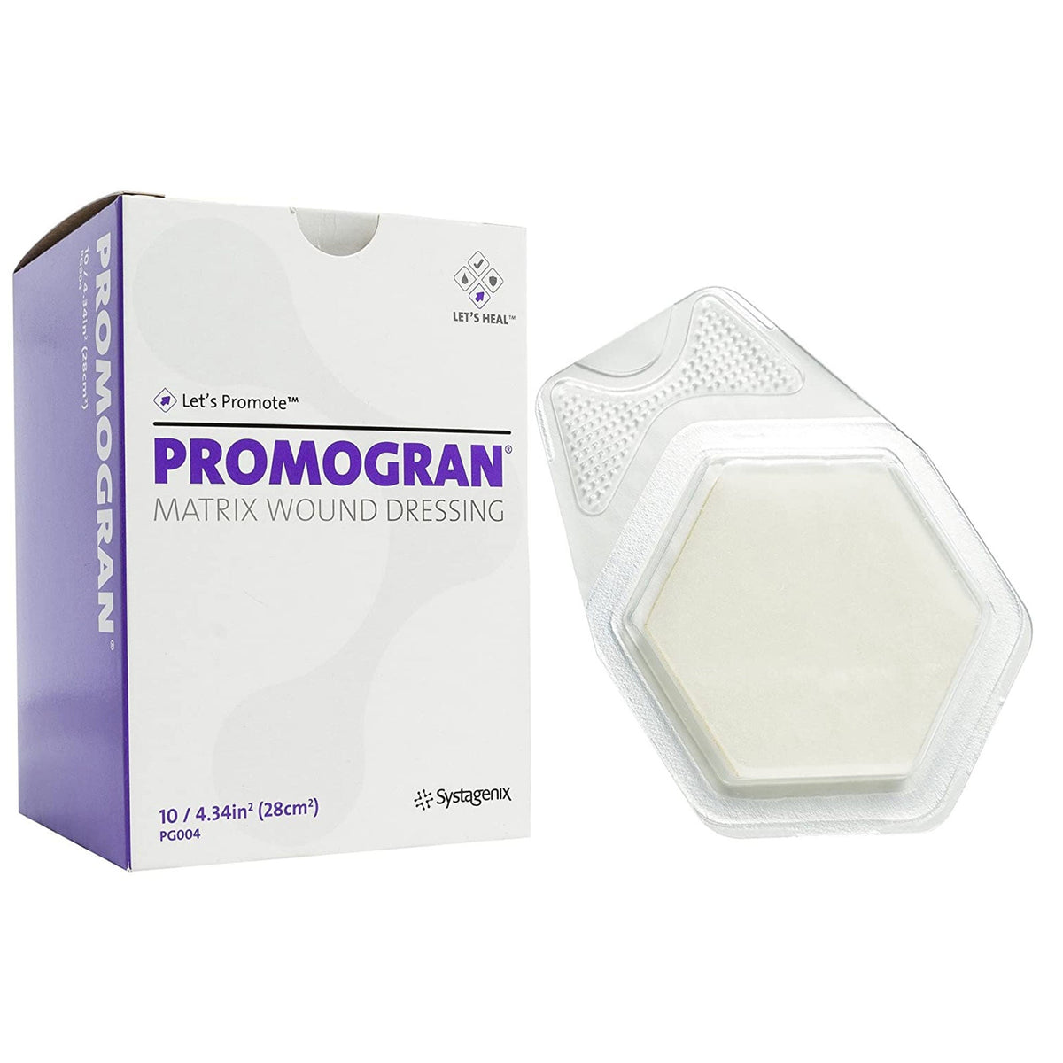 3M Promogran Matrix Collagen Dressing with ORC, Hexagon, Sterile - PG004-Single - LL Medico