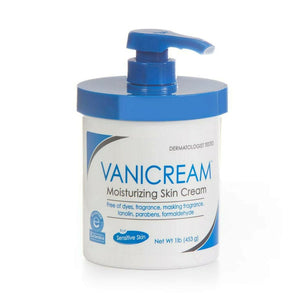 Vanicream Moisturizing Skin Cream, Unscented, 16 oz Pump Bottle - 45334030016 - LL Medico