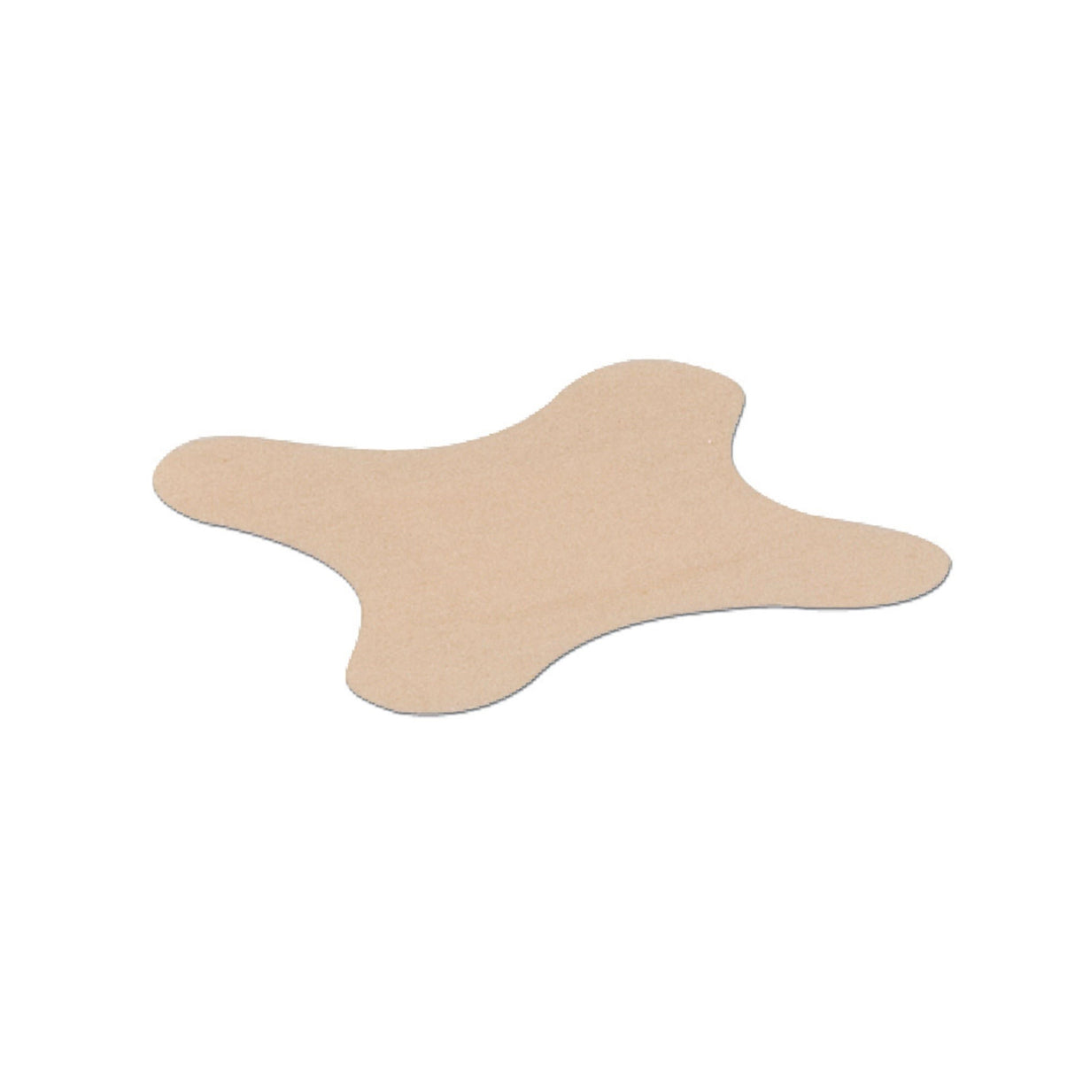Dukal Flex-Band Adhesive Strip, 3 x 3 inch Four-Wing Shape