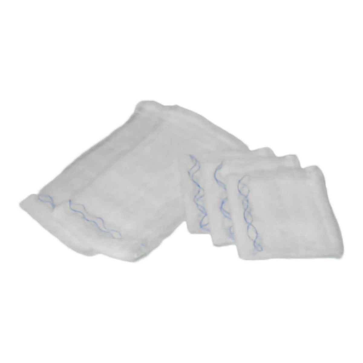 McKesson X-Ray Detectable Gauze Sponge, Sterile, 4 x 8", 12-Ply, Cotton, White