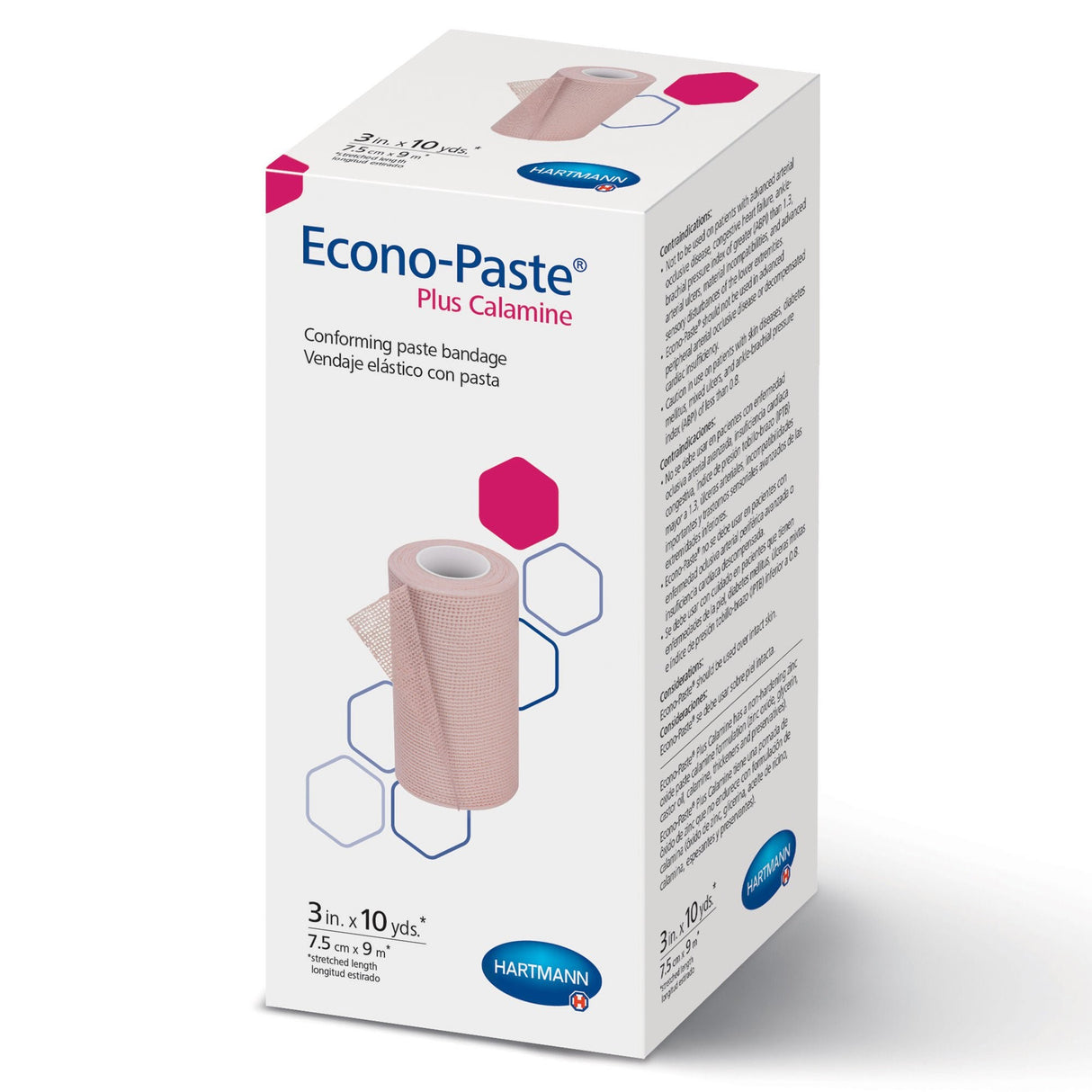 Hartmann Econo-Paste Plus Unna Boot, 3 Inch x 10 Yard